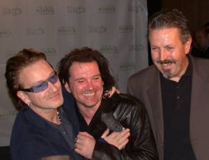 Bono, Gavin y Maurice