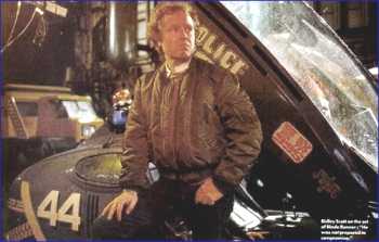 Ridley Scott durante la pelcula.