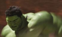 ...cuando se enfurece, se transforma en Hulk