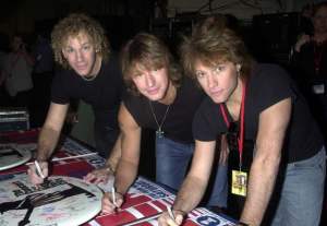David Bryan, Richie Sambora y Jon Bon Jovi, el corazn de Bon Jovi