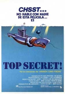 Cartel Top secret en español