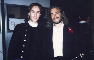 Carlos Núñez y el fallecido Maestro Michael Kamen